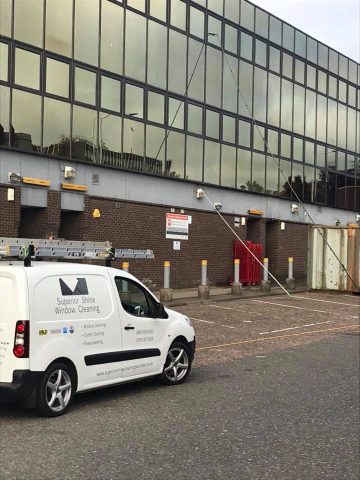 Office and High-Level Window-Cleaning-in-Edinburgh